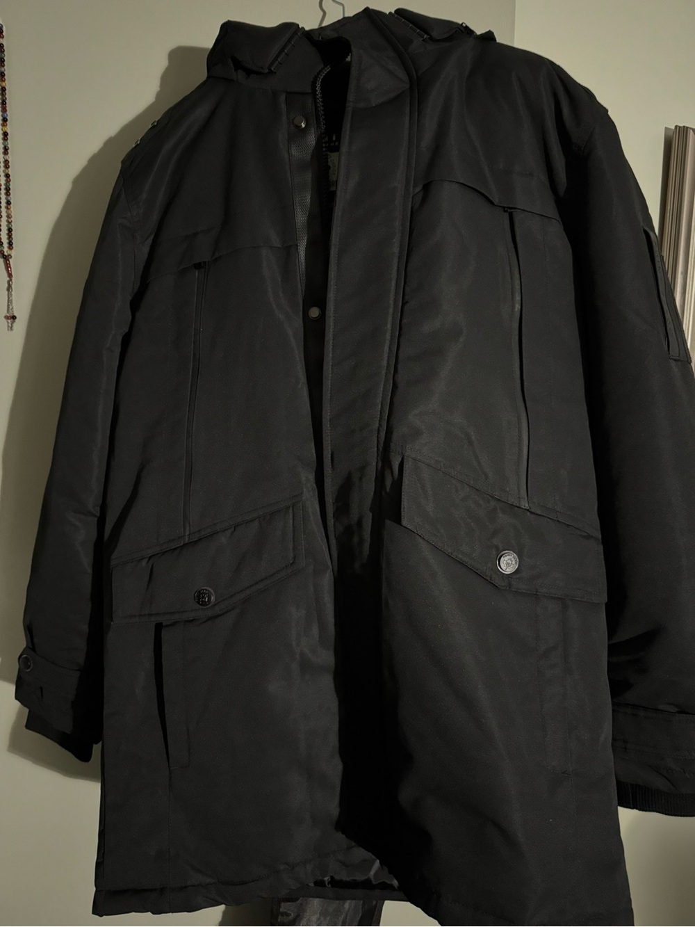 Point Zero Black Winter Parka – Size L/G – New, Never Worn
